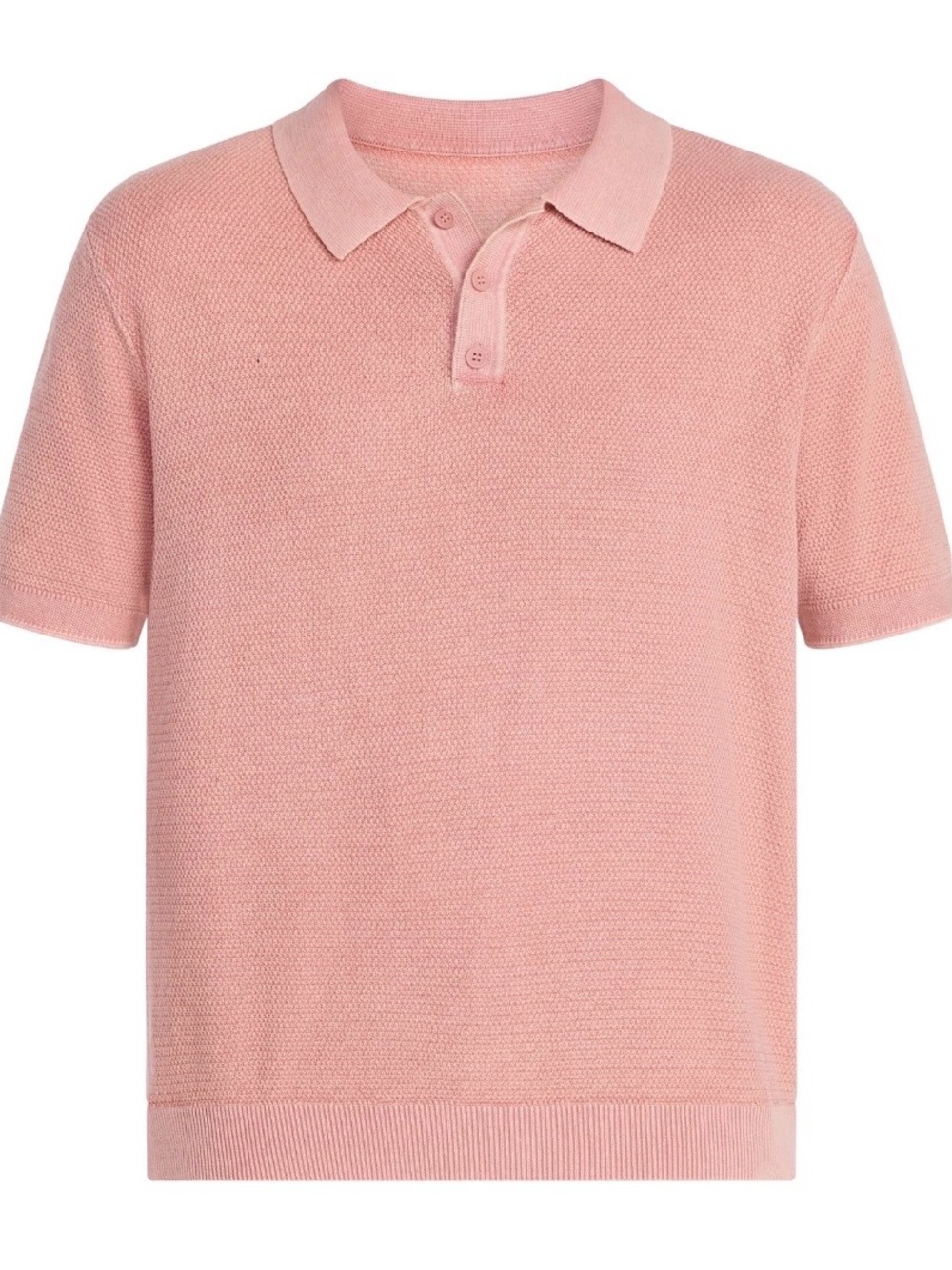 NB SS Mesh Polo Mens XL Coral Castle Sweater